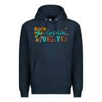 Navy not perfect just forgıven Premium Hoodie - AdoDesignShop
