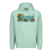 Seafoam not perfect just forgıven Premium Hoodie - AdoDesignShop