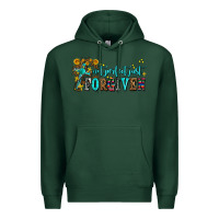Sports Green not perfect just forgıven Premium Hoodie - AdoDesignShop
