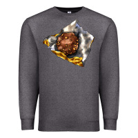 Charcoal Heather chocolate package Premium Sweatshirt - AdoDesignShop