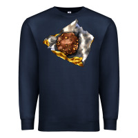Navy chocolate package Premium Sweatshirt - AdoDesignShop
