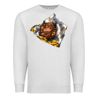 Oatmeal Heather chocolate package Premium Sweatshirt - AdoDesignShop