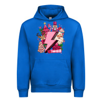 Cobalt pink christmas lightning bolt Urban Hoodie - MaliasSmallBusiness