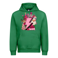 Emerald pink christmas lightning bolt Urban Hoodie - MaliasSmallBusiness