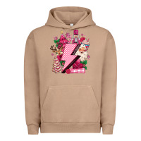 Pigment Burro pink christmas lightning bolt Urban Hoodie - MaliasSmallBusiness