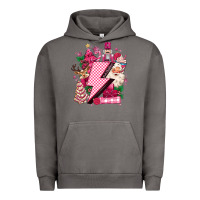 Pigment Tornado pink christmas lightning bolt Urban Hoodie - MaliasSmallBusiness
