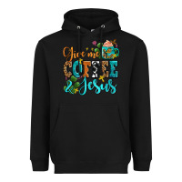 Black gıve me coffee and jesus Heavyweight Hoodie - AdoDesignShop