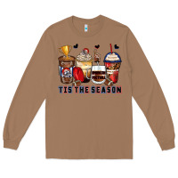 Toasted Coconut tis' the season american football coffee cups Long Sleeve Tee - Zillion Design Studio