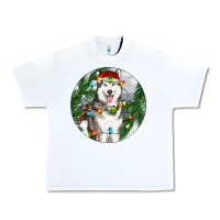 White husky and farm ornament Urban Heavy Tee - RanaPortraitStore