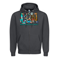 Smoke lpn Zipper Hoodie - CowhideDigitalArt