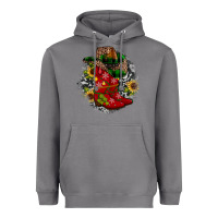 Storm Christmas Cowboy Boots Heavyweight Hoodie - JahusDesignShop