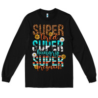 Black super tired super hungry super pregnant Long Sleeve Tee - texasbilliewilder