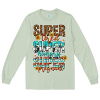 Matcha super tired super hungry super pregnant Long Sleeve Tee - texasbilliewilder