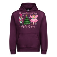 Mauve Wine the most wonderful time of the year Urban Hoodie - MaliasSmallBusiness