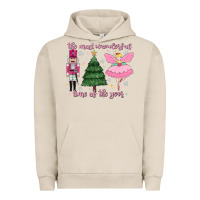 Pigment French Oak the most wonderful time of the year Urban Hoodie - MaliasSmallBusiness