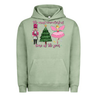 Pigment Oil Green the most wonderful time of the year Urban Hoodie - MaliasSmallBusiness