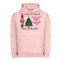 Pigment Salmon the most wonderful time of the year Urban Hoodie - MaliasSmallBusiness