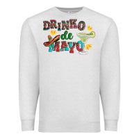 Oatmeal Heather drinko de mayo with margarita and  sombrero Premium Sweatshirt - Artiststas