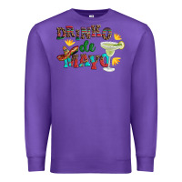 Purple drinko de mayo with margarita and  sombrero Premium Sweatshirt - Artiststas