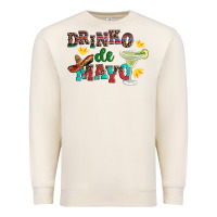 Sandshell drinko de mayo with margarita and  sombrero Premium Sweatshirt - Artiststas