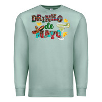 Seafoam drinko de mayo with margarita and  sombrero Premium Sweatshirt - Artiststas