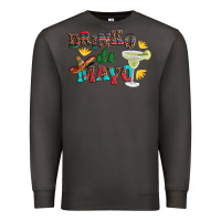 Smoke drinko de mayo with margarita and  sombrero Premium Sweatshirt - Artiststas