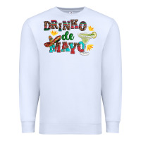 Drinko De Mayo With Margarita And  Sombrero Premium Sweatshirt | Teevron