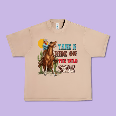 Urban Heavy Tee take a ride on the wild side with rodeo