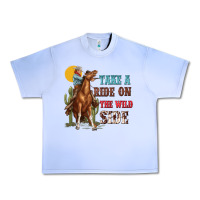 Grape Ice take a ride on the wild side with rodeo Urban Heavy Tee - texasbilliewilder