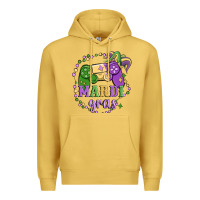 Antique Gold mardi gras game Premium Hoodie - MaliasSmallBusiness