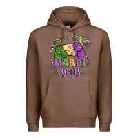 Chestnut mardi gras game Premium Hoodie - MaliasSmallBusiness