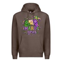 Coffee mardi gras game Premium Hoodie - MaliasSmallBusiness