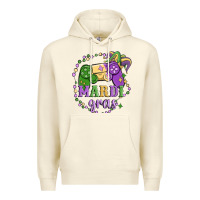 Sandshell mardi gras game Premium Hoodie - MaliasSmallBusiness