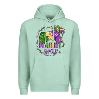 Seafoam mardi gras game Premium Hoodie - MaliasSmallBusiness