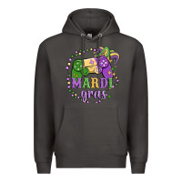 Smoke mardi gras game Premium Hoodie - MaliasSmallBusiness