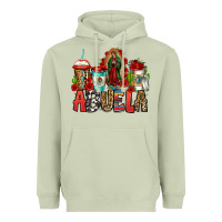 Matcha lady of guadalupe abuela coffee cups Heavyweight Hoodie - Jasminsmagicworld