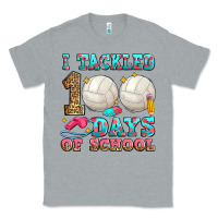 Heather Grey i tackled 100 days of school volleyball Classic Tee - Zillion Design Studio