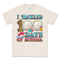 Natural i tackled 100 days of school volleyball Classic Tee - Zillion Design Studio