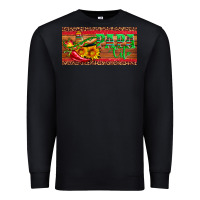 Black papa cito  license plate template Premium Sweatshirt - Artiststas