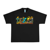 Black texas Urban Heavy Tee - texasbilliewilder