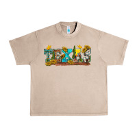 French Oak texas Urban Heavy Tee - texasbilliewilder