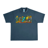 Midnight Navy texas Urban Heavy Tee - texasbilliewilder