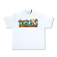 White texas Urban Heavy Tee - texasbilliewilder