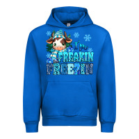 Cobalt I'm freakin freezin Urban Hoodie - MaliasSmallBusiness