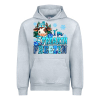 Heather Grey I'm freakin freezin Urban Hoodie - MaliasSmallBusiness