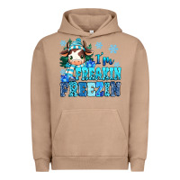 Pigment Burro I'm freakin freezin Urban Hoodie - MaliasSmallBusiness