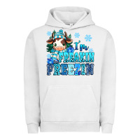 Pigment Lunar Rock I'm freakin freezin Urban Hoodie - MaliasSmallBusiness