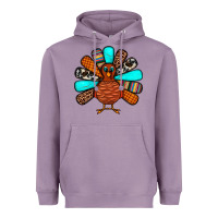 Lavender Thanksgiving Turkey Heavyweight Hoodie - JahusDesignShop