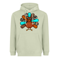 Matcha Thanksgiving Turkey Heavyweight Hoodie - JahusDesignShop