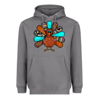 Storm Thanksgiving Turkey Heavyweight Hoodie - JahusDesignShop